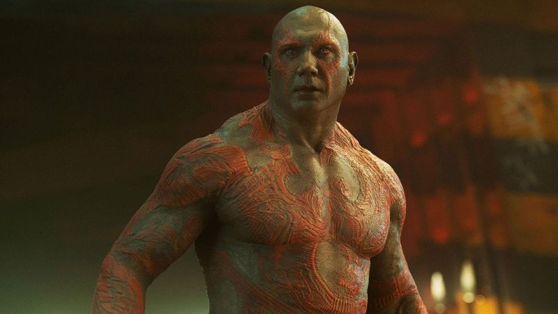 戴夫巴蒂斯塔 (Dave Bautista) 在《銀河守護隊》之後飾演德拉克斯 (Drax)。 3