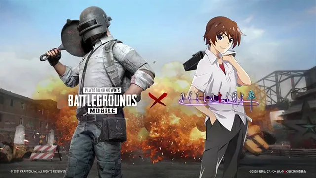 PUBG Mobile 與《寒蟬鳴泣之時》動畫跨界