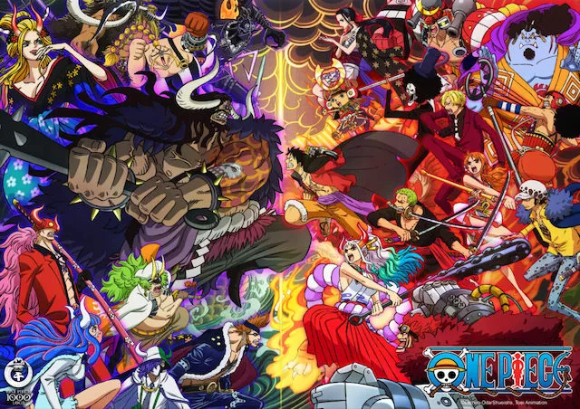 One Piece Releases New Visual to Celebrate Episode 1000 