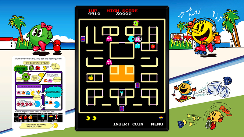 Pac-Man Museum+ Review: An Uneven, No-Frills Compilation