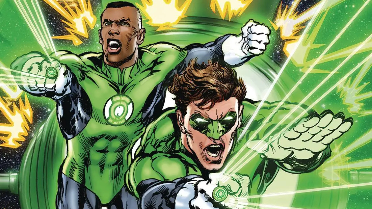 燈籠：DC粉絲讚美凱爾·錢德勒（Kyle Chandler）的哈爾·喬丹（Hal Jordan），亞倫·皮埃爾（Aaron Pierre）的約翰·斯圖爾特