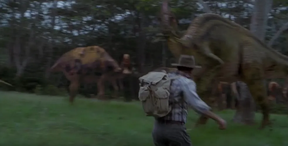 Parasaurolophus in JURASSIC PARK III (2001)