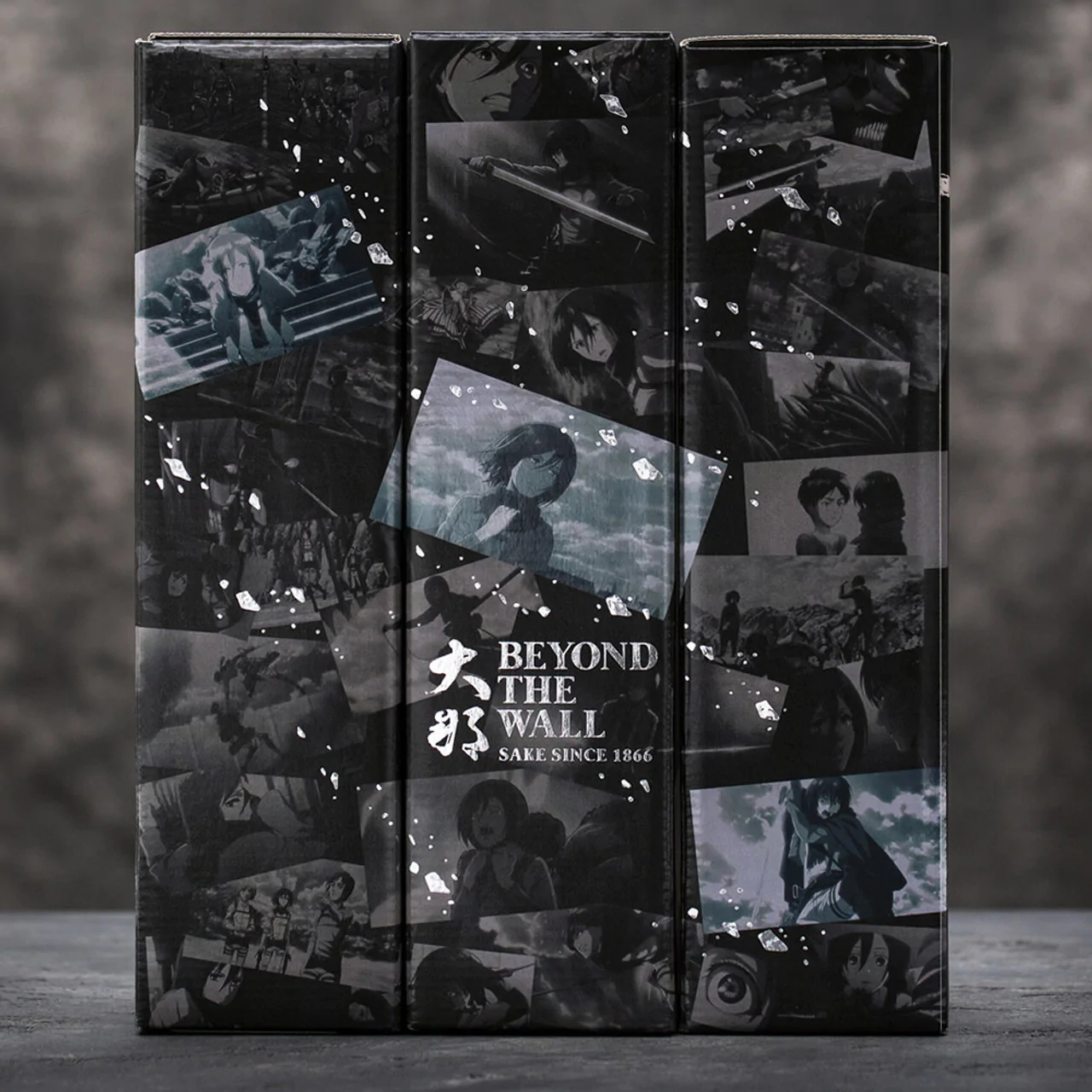 Attack on Titan Sake Set  - Packaging 